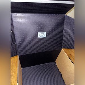 Prada shipping box